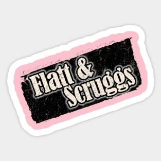 NYINDIRPROJEK - Flatt & Scruggs Sticker